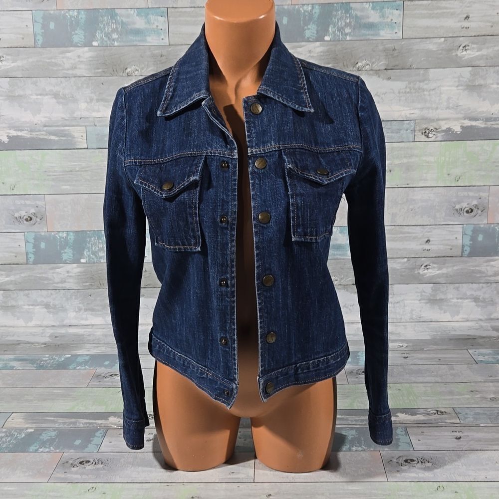 Current/Elliott Deadstock Jean Jacket sz  1